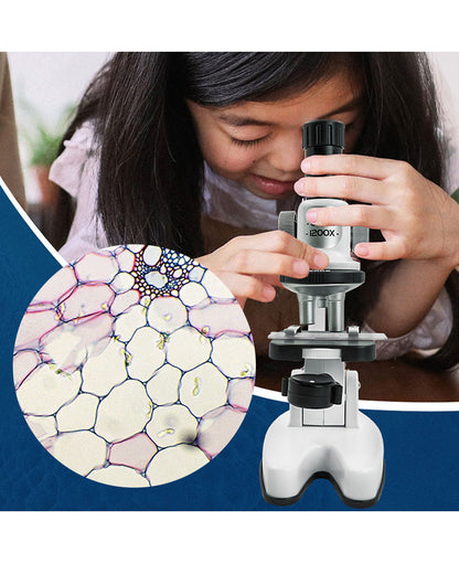 High Definition 1200x Microscope Toy Set - Hidden Generation