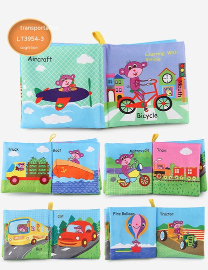 Baby Cloth Book Teaching Aids Development Early Childhood Education Toys