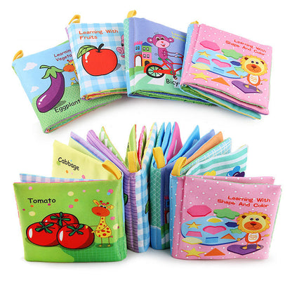 Baby Cloth Book Teaching Aids Development Early Childhood Education Toys