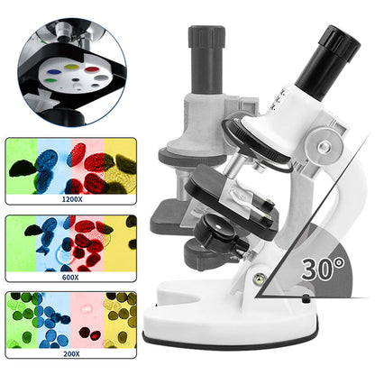 High Definition 1200x Microscope Toy Set - Hidden Generation